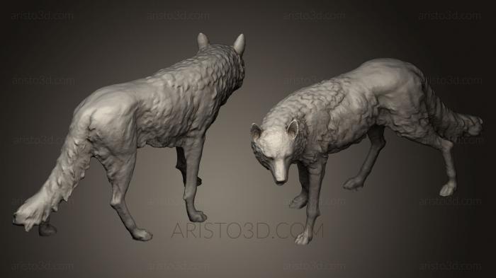 Animal figurines (STKJ_0493) 3D model for CNC machine